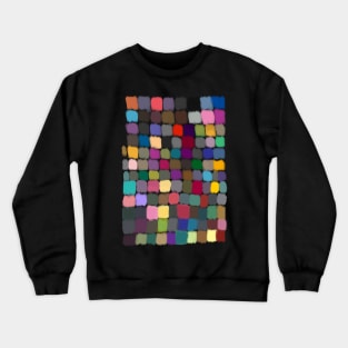 Wonderful Colored Squares Crewneck Sweatshirt